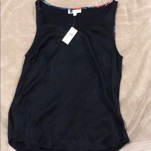 Floreat loved by Anthropologie NWT Black Tank Top Size M